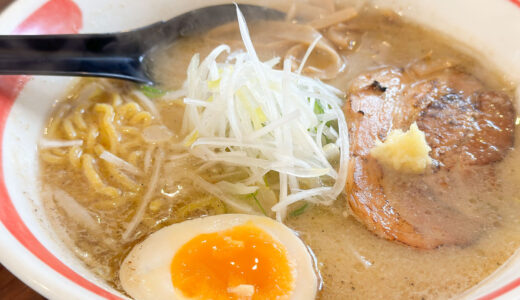 麺部屋「綱取物語(札幌市清田区)」分厚い炙りチャーシューのラーメン店